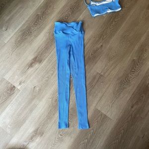 Year of Ours ribbed workout set💙💙